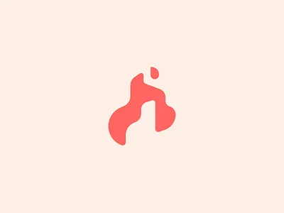 Little Flame branding design fire flame gaming illustration logo minimal modern vector youthful