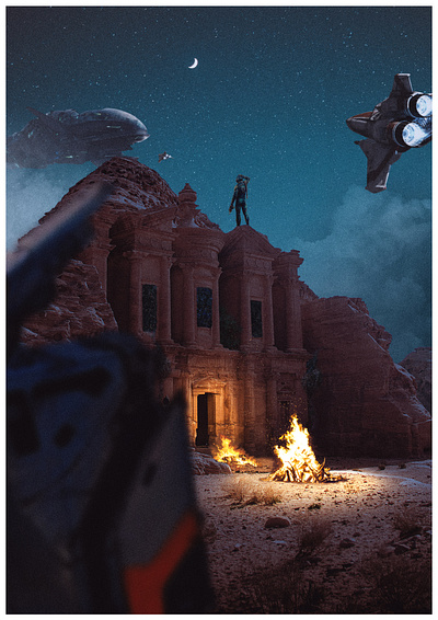 Photoshop scribbles no. 1 graphic design illustration photomontage