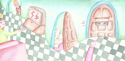 Un Extraño Tras la Puerta branding graphic design illustration ilustración