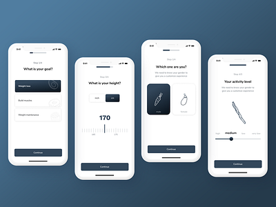 Onboarding process app branding dashboard design illustration logo minimalistic ui ux web
