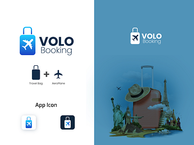 Ticket Booking Logo Design aero logo aeroplane logo air ticket air ticket book airline logo airlines airlines logo booking booking logo branding branding design design logo logodesign minimal ticket booking ticket booking logo