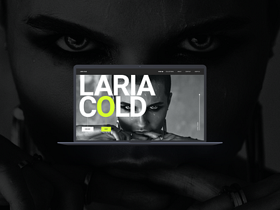 Laria Cold brand identity branding design fashion graphic design jewelry ui user experience user interface ux web