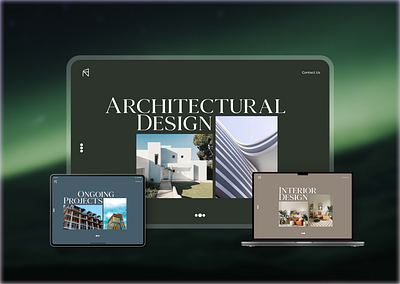 Architectural Studio Website archi architect architectural architecture branding design minimal studio ui webdesign website