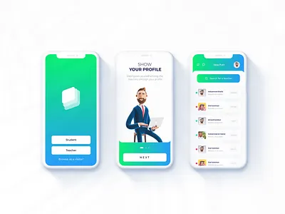 Medmac - Online Education App app branding inspiration inspire inspiring logo minimal mobile mobile app design saudi arabia ui ux