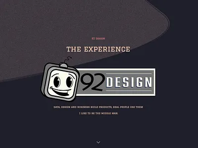 92 Design - The Experience branding design graphic design logo ui ux