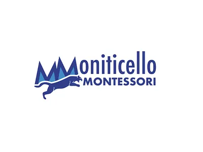 Monticello Montessori Logo & Branding branding design graphic design illustration logo typography vector