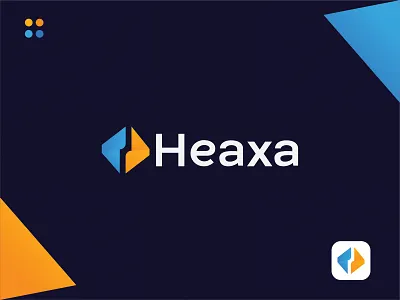 Heaxa Logo Design abstract app icon business logo corporate logo ecommerce h logo hexagon letter mark logo design logo mark minimal minimalist modern logo startup symbol