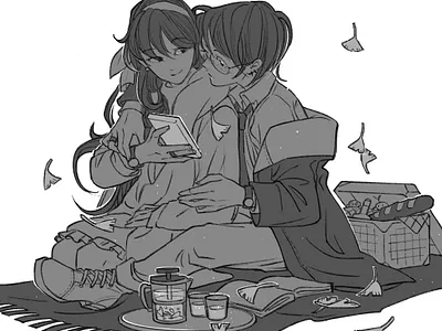 Pick comics illustration inktober