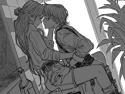 Leak comics illustration inktober