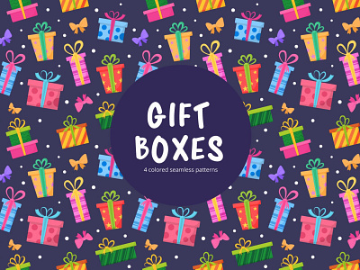 Gift Boxes Free Vector Seamless Pattern backgrond birthday chirstmas chrismas chrismast christmas design free freebie gift gifts graphics pattern patterns presents seamless texture vector xmas сhristmas