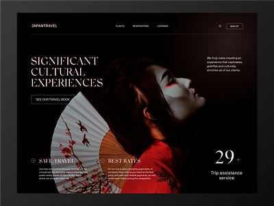 Travel Agency Website design graphic design typography ui ux website
