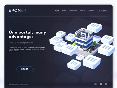 Web Design. Home page. design illustration interface landing product service startup ui ux web web design web page webdesign website website design