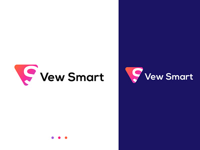 Vew Smart 3d logo app design app icon branding design graphic design icon design illustration logo