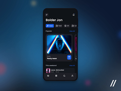 Concert App animation app concert concert app design event event app line mobile mobile app music mvp online party purrweb queue react native startup ui ux