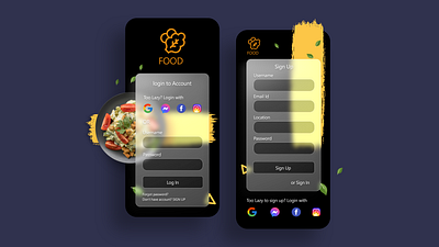 #DailyUI-001 001 app dailyui dailyui001 food ui