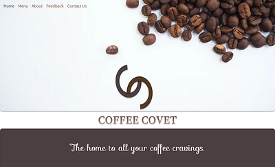 Coffee Shop Website