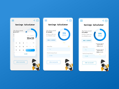 #DailyUI Day 004 : Savings Calculator 3d adobe illustrator adobe photoshop adobe xd app branding calculator ui dailyui design graphic design icon illustration interface design logo motion graphics ui uidesign ux uxdesign vector