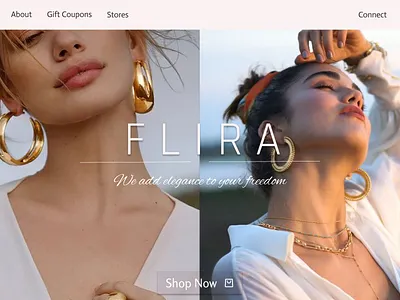 Jewellery Landing page