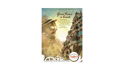 Pondicherry Tourism advertising branding design