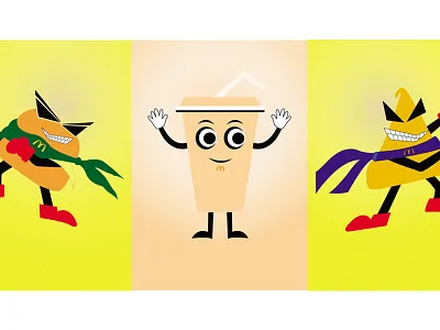 McDonalds animation branding graphic design