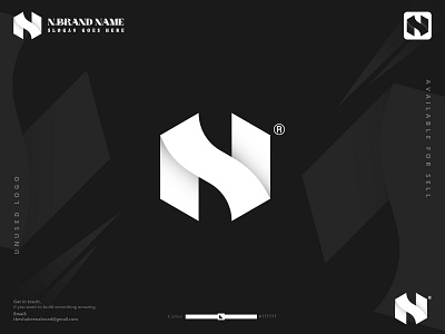 Text N Logo Design brand design branding business logo creative logo design icon illustration logo logo type logodesign logotype minimalist modern logo n logo n monogram logo text logo text n logo design typo logo ui vector