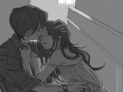 Risk comics illustration inktober