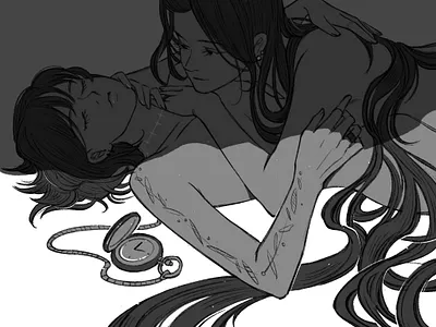 Tick comics illustration inktober