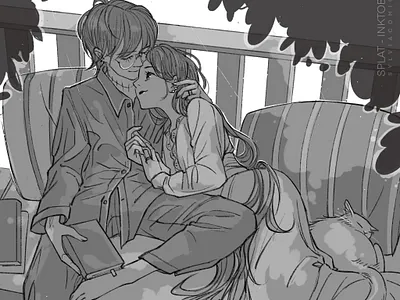 Splat comics illustration inktober