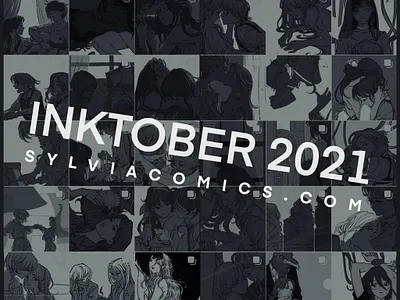 Inktober 2021 Collection comics illustration inktober