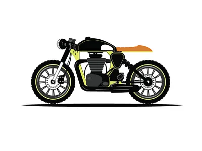 Cafe Racer adobe art brading branding graphic design illustration logo vector