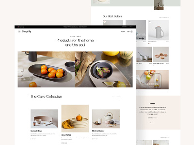 Demo Kitchen - Decoration | Ecomm WooCommerce WordPress Theme branding decoration graphic design housing kitchen minimal simplicity theme ui webdesign wordpress