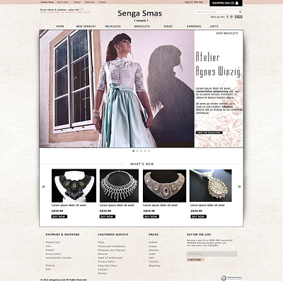 SengaSmas Homepage branding photoshop