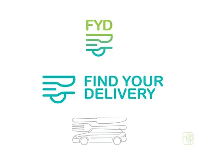 FYD app delivery identity logo wip