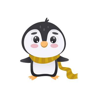 Cute penguin character adobe illustrator animal character animation branding character character design children character children illustrations christmas design cute animal design graphic design icon icon set illustration logo motion graphics typography vector winter set