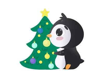 Penguin character adobe illustrator animal set branding character design character illustration children book christmas set color design graphic design icon set illustration kids book logo motion graphics print set typography vector winter set