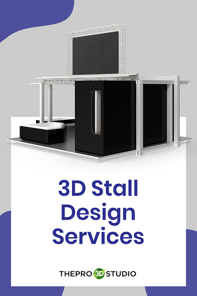 Stall 3D Design 3d modeling