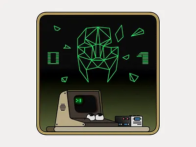 MiSTer FPGA Vector illustration vector