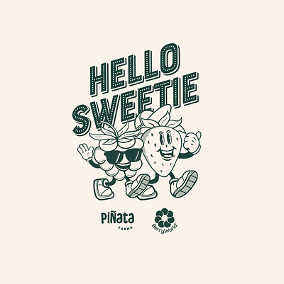 Hello Sweetie illustration