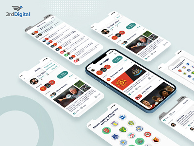 Sports Social App app design app development app idea chat app mobile app design report social app social media app sports app team app team work ui design uiux design ux design