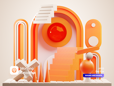 Day Five 3d abstract art blender blender3d design diorama illustration isometric isometric illustration