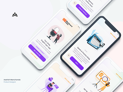 Onboarding Screen - Mobile UI Design design mobile design ui ux