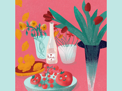 Still Life colorful design digital digitalart digitalillustration illustration procreate procreateillustration