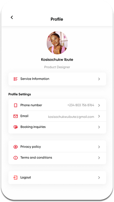 A User Profile # Daily UI challenge daily ui ui ux