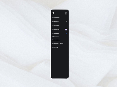 Sidebar Navigation - Tooltip Exploration | Sidebar Animation after effects animation expandable explainer interaction interaction design menu micro interaction motion design navigation scalable side menu sidebar ui