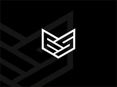 E + S logo design branding design illustration lettering logo minimalist sketch ui ux vector