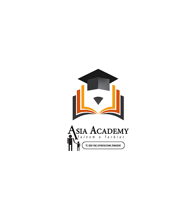 Asia academy branding design graphic icon illustration logo typography ui ux vector