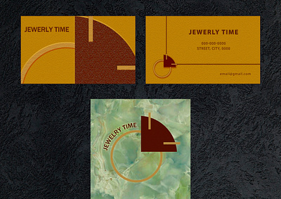 Jewerly Time art branding design graphicdesign idantity jewerly logo ring