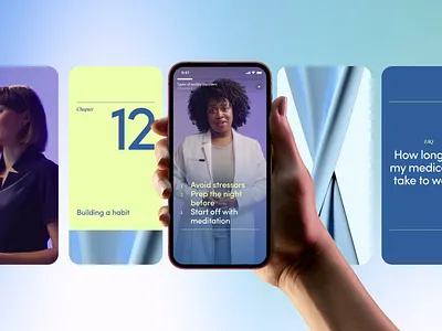 Hims&Hers App animation mobile tips ui