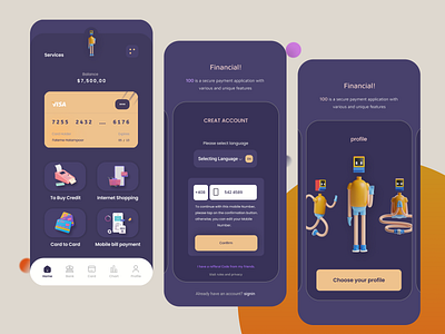 Finance 🌸 app bank banking design ecommerce finance finances app financial financialapp graphic design mobile app modern ui ui uitrend uiux uix user experience user interface ux ux designer