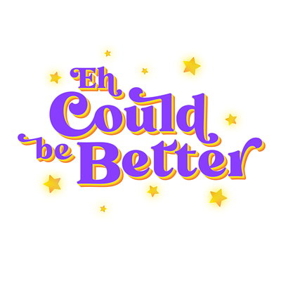 Eh could be better... illustrator lettering retro typography
